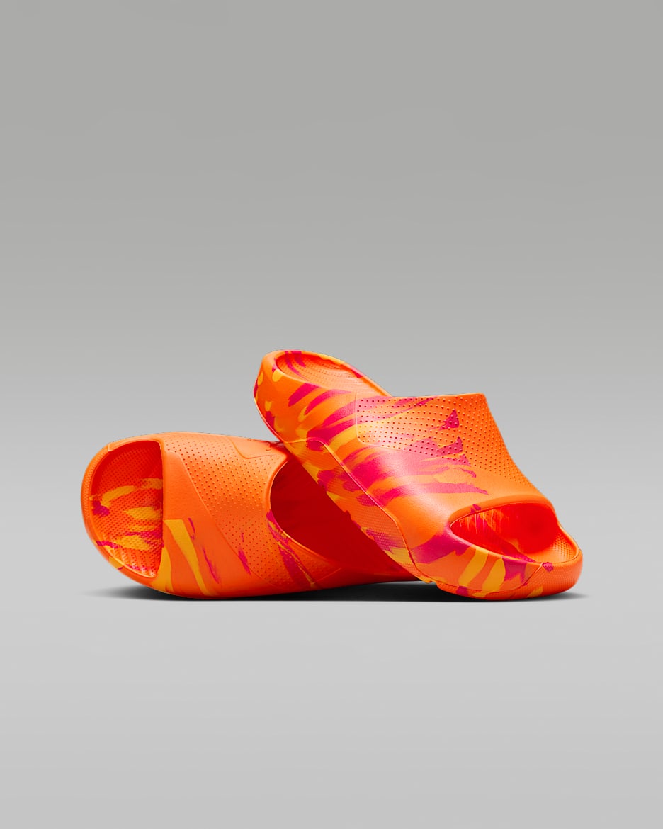 Nike slippers orange online